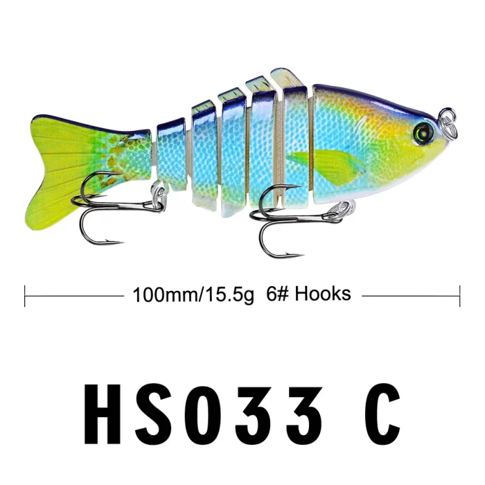 High-quality realistic fishing lure set, colorful artificial bait for various fishing environments - Image 6