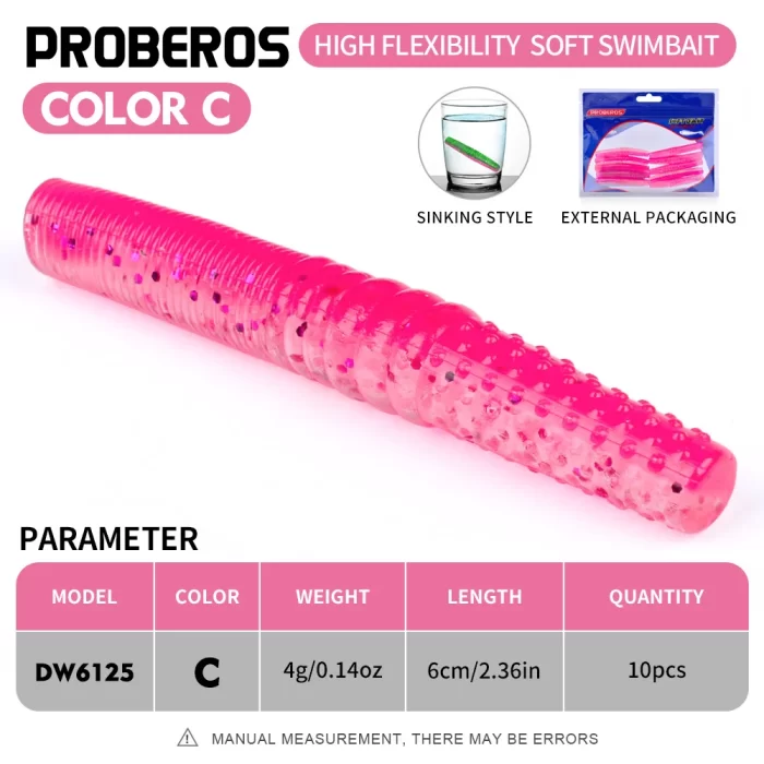 Multi-Color Soft Plastic Lures - Enhance Your Fishing Results for All Conditions - Image 4