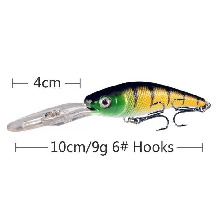 Small Ultra Deep Diving Hard Bait Set | Lifelike Lures for Deepwater Predators - Image 4