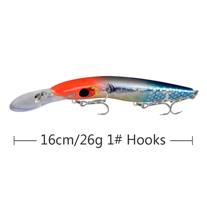 Large-Mouth Colorful Deep Diving Hard Bait Set | Designed for Big Fresh & Saltwater Predators - Image 4