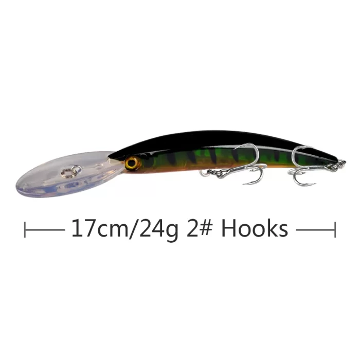 Transparent Deep Diving Crankbait | Long Lip Design for Long Casting & Deepwater Fishing - Image 4