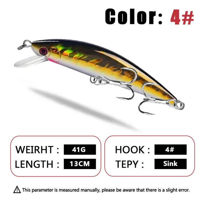 Top Realistic 3D Eyes Hard Plastic Fishing Lures for Bass and Pike Anglers - Image 5