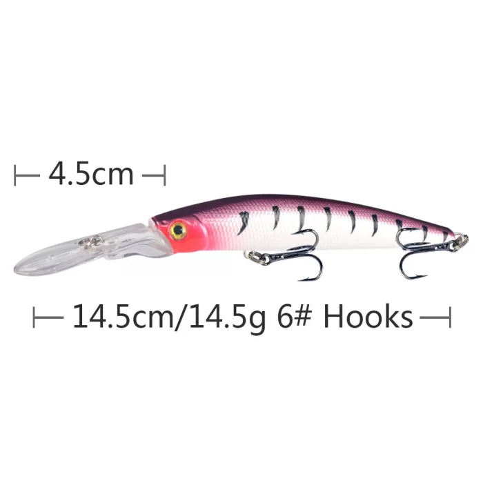 Top Deep Diving Minnow Hard Bait for Catching Freshwater Predators - Image 5