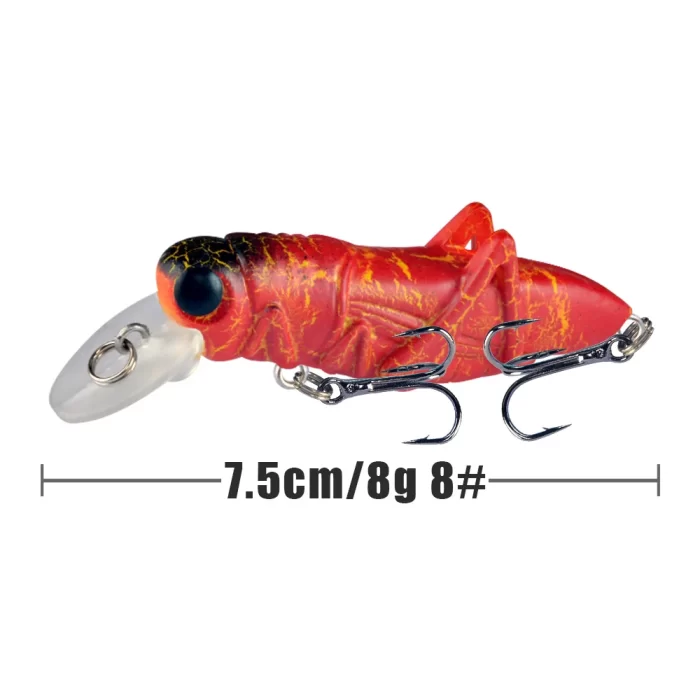 Grasshopper Fishing Lure - Realistic Insect Hard Bait for Freshwater Fishing - Image 11