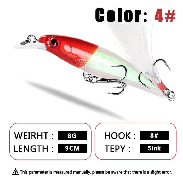 Best Feathered Treble Hook Fishing Lures for Trout and Bass Enthusiasts - Image 5
