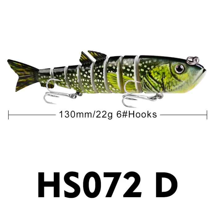 PROBEROS colorful realistic fishing lure set for various fishing environments - Image 5
