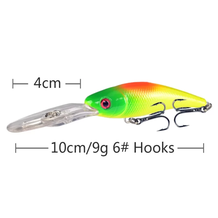 Small Ultra Deep Diving Hard Bait Set | Lifelike Lures for Deepwater Predators - Image 5