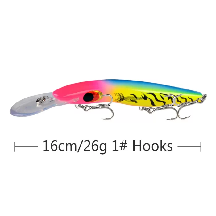 Large-Mouth Colorful Deep Diving Hard Bait Set | Designed for Big Fresh & Saltwater Predators - Image 5