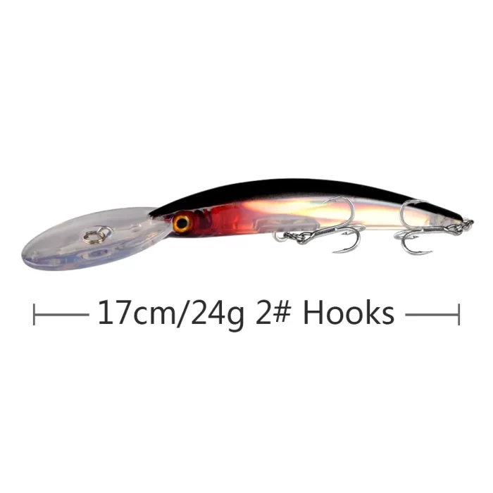 Transparent Deep Diving Crankbait | Long Lip Design for Long Casting & Deepwater Fishing - Image 5