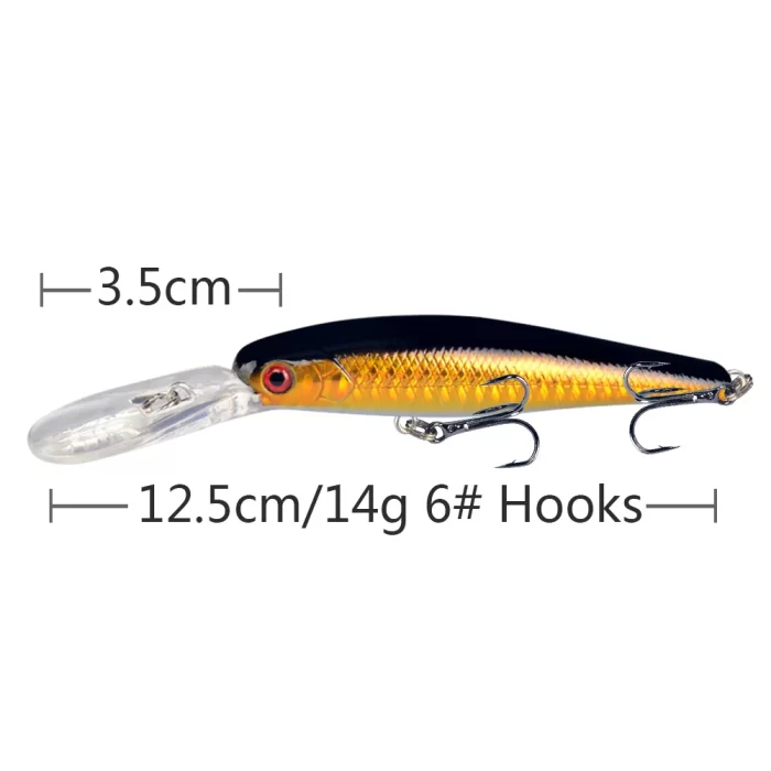 Deep Diving Crankbait | Multi-Color Fat Body Lure for Bass - Image 5