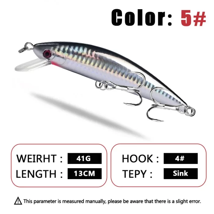 Top Realistic 3D Eyes Hard Plastic Fishing Lures for Bass and Pike Anglers - Image 6