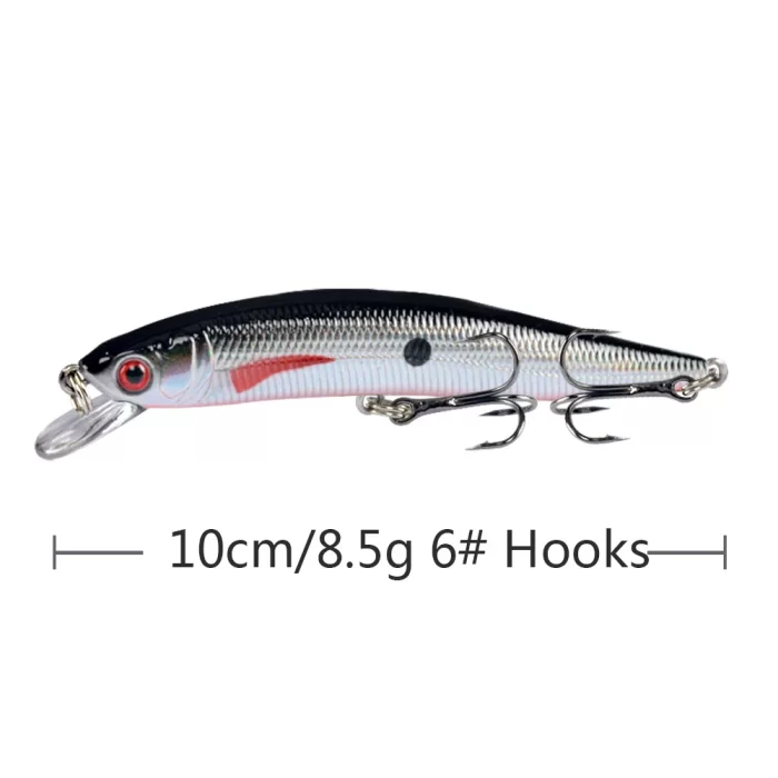 Top Lifelike Minnow Hard Baits for Freshwater Predator Fishing - Image 6