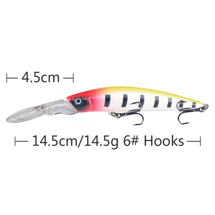 Top Deep Diving Minnow Hard Bait for Catching Freshwater Predators - Image 6