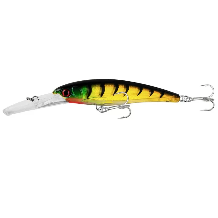 Deep Diving Minnow Lure - Realistic 3D Fish Eye Design for Versatile Fishing - Image 6