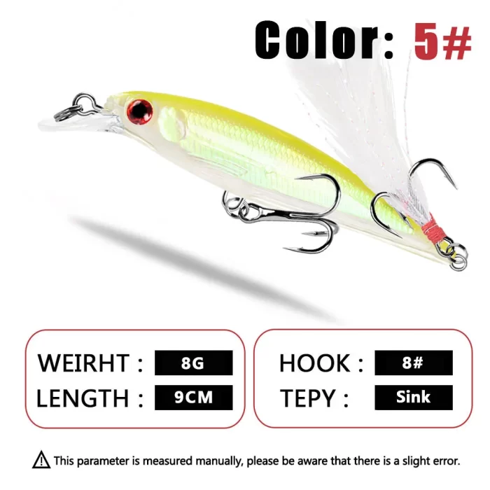 Best Feathered Treble Hook Fishing Lures for Trout and Bass Enthusiasts - Image 6