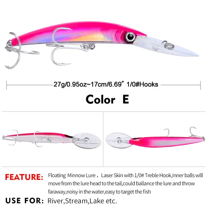 Diverse Fishing Lure Set - Various Colors and Styles of Artificial Baits - Image 6