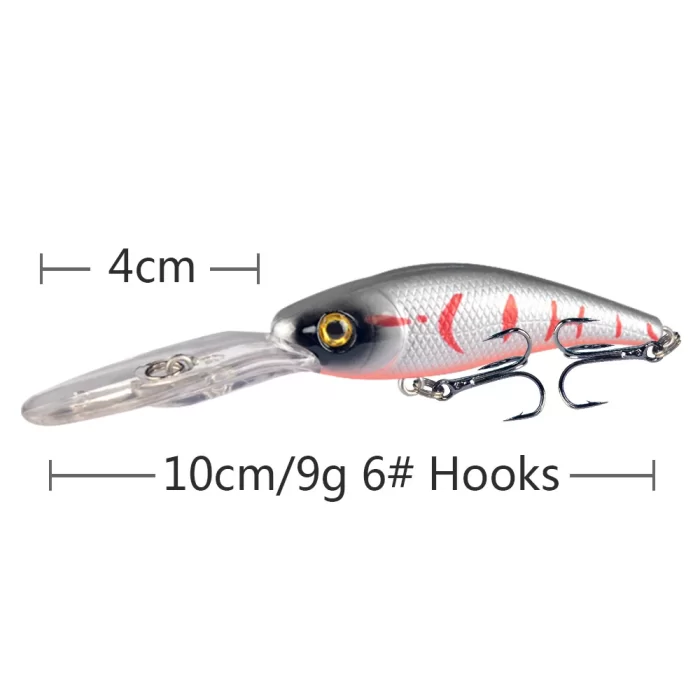 Small Ultra Deep Diving Hard Bait Set | Lifelike Lures for Deepwater Predators - Image 6