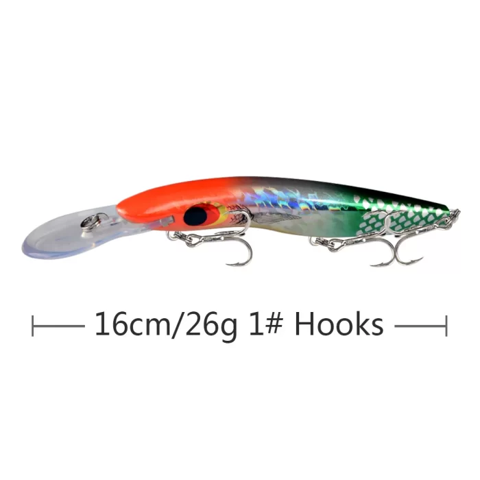Large-Mouth Colorful Deep Diving Hard Bait Set | Designed for Big Fresh & Saltwater Predators - Image 6