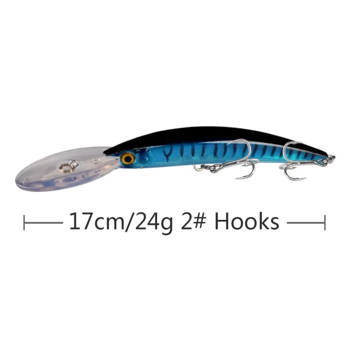 Transparent Deep Diving Crankbait | Long Lip Design for Long Casting & Deepwater Fishing - Image 6