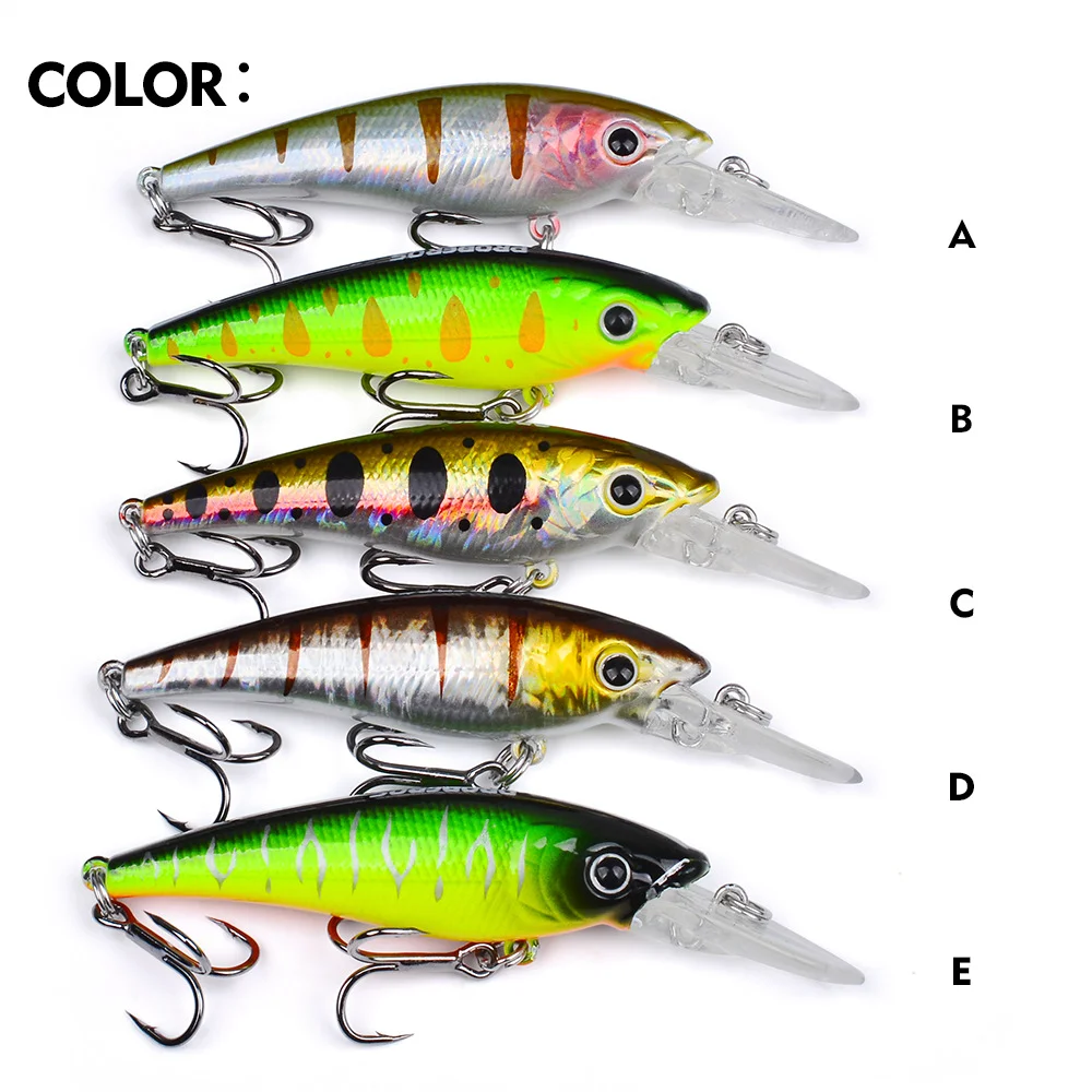 Minnow Lure Variety Pack – Weedless, Deep-Diving, and Suspending Models
