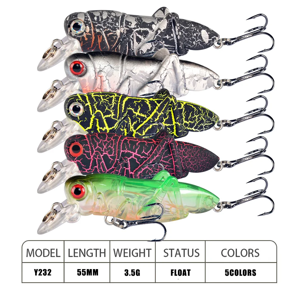 LureZ Bolt Fishing Lure in vibrant red with lifelike details and 10# hooks