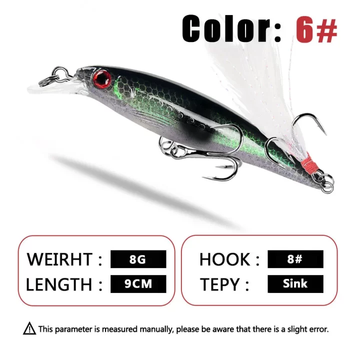Best Feathered Treble Hook Fishing Lures for Trout and Bass Enthusiasts - Image 7