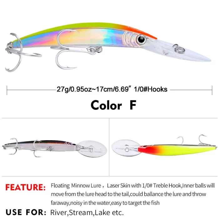 Diverse Fishing Lure Set - Various Colors and Styles of Artificial Baits - Image 7