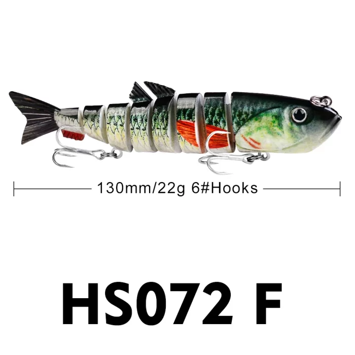 PROBEROS colorful realistic fishing lure set for various fishing environments - Image 7