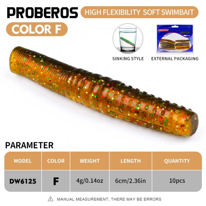 Multi-Color Soft Plastic Lures - Enhance Your Fishing Results for All Conditions - Image 7