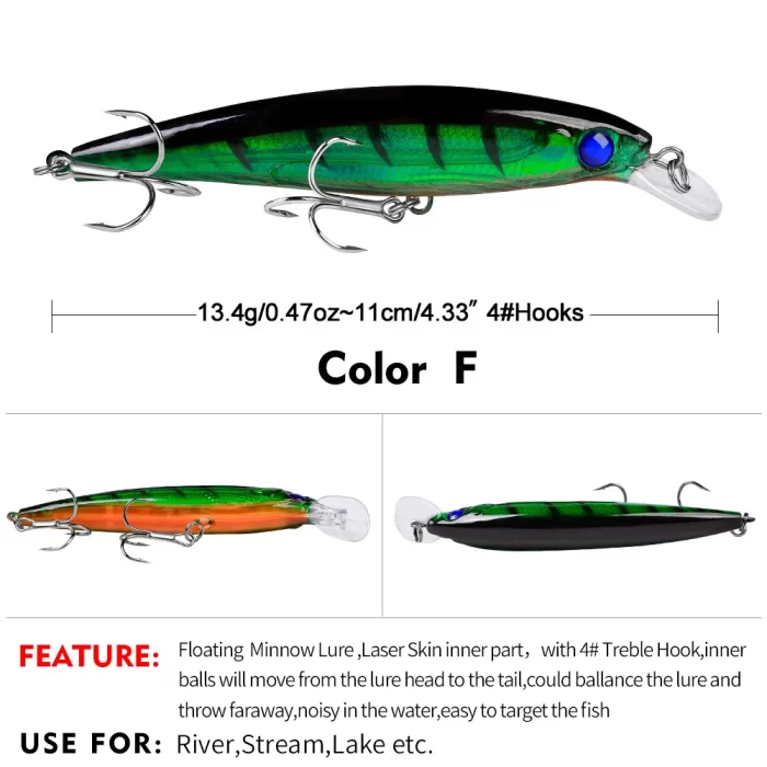 Bionic fish design with 6-color hooks & tri-joint action. Military-grade ABS for fresh/saltwater. Strike with precision. #LureBoltLureBait