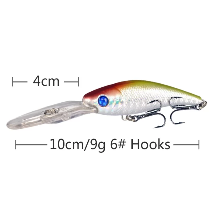 Small Ultra Deep Diving Hard Bait Set | Lifelike Lures for Deepwater Predators - Image 7