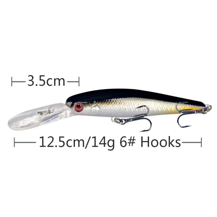 Deep Diving Crankbait | Multi-Color Fat Body Lure for Bass - Image 7