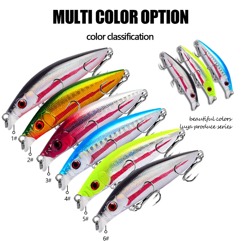 LureZ Bolt Fishing Lure in green and yellow with lifelike details