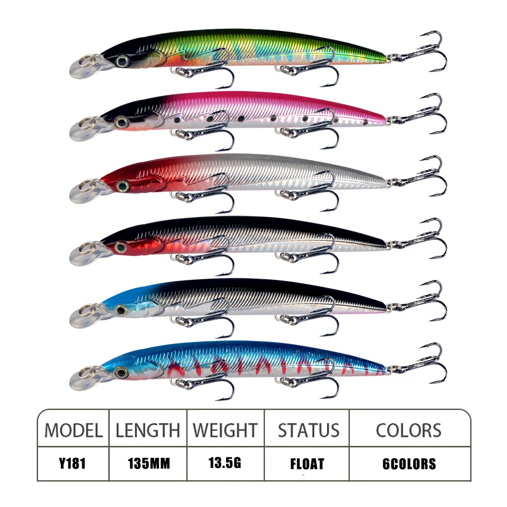 LureZ Bolt Fishing Lure in red and silver with lifelike skin