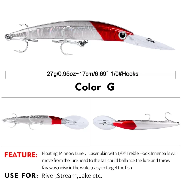Diverse Fishing Lure Set - Various Colors and Styles of Artificial Baits - Image 8