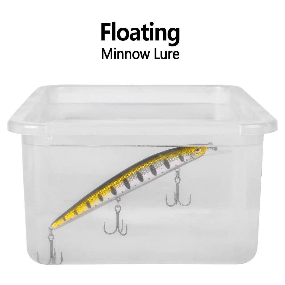 Floating Jerkbaits Lure Buoyancy Test Display