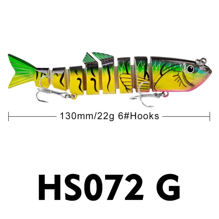 PROBEROS colorful realistic fishing lure set for various fishing environments - Image 8