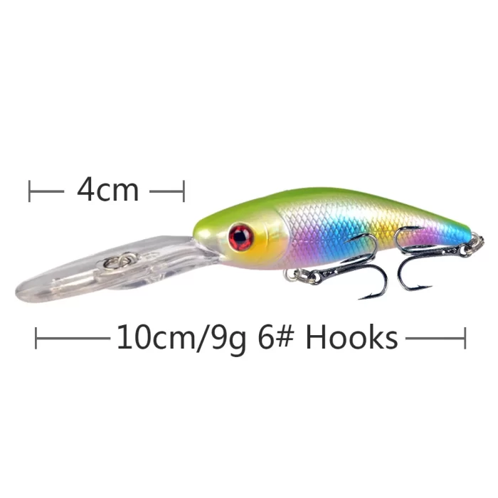 Small Ultra Deep Diving Hard Bait Set | Lifelike Lures for Deepwater Predators - Image 8