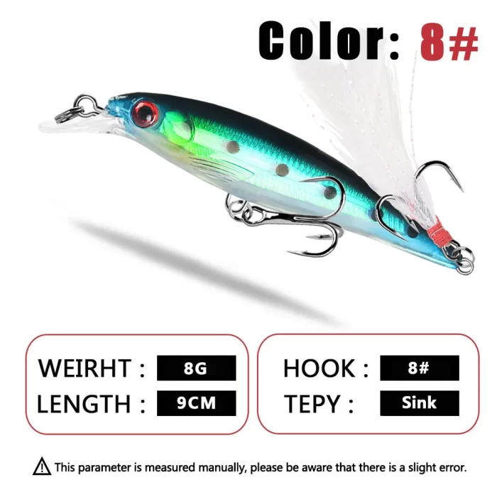 Best Feathered Treble Hook Fishing Lures for Trout and Bass Enthusiasts - Image 9