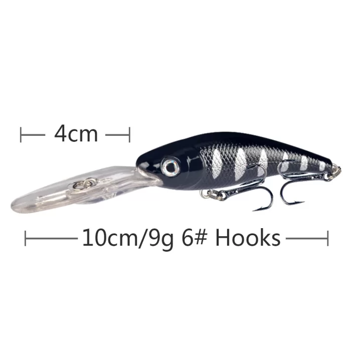 Small Ultra Deep Diving Hard Bait Set | Lifelike Lures for Deepwater Predators - Image 9
