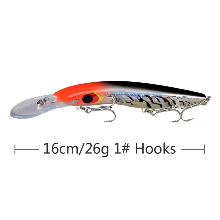 Large-Mouth Colorful Deep Diving Hard Bait Set | Designed for Big Fresh & Saltwater Predators - Image 9