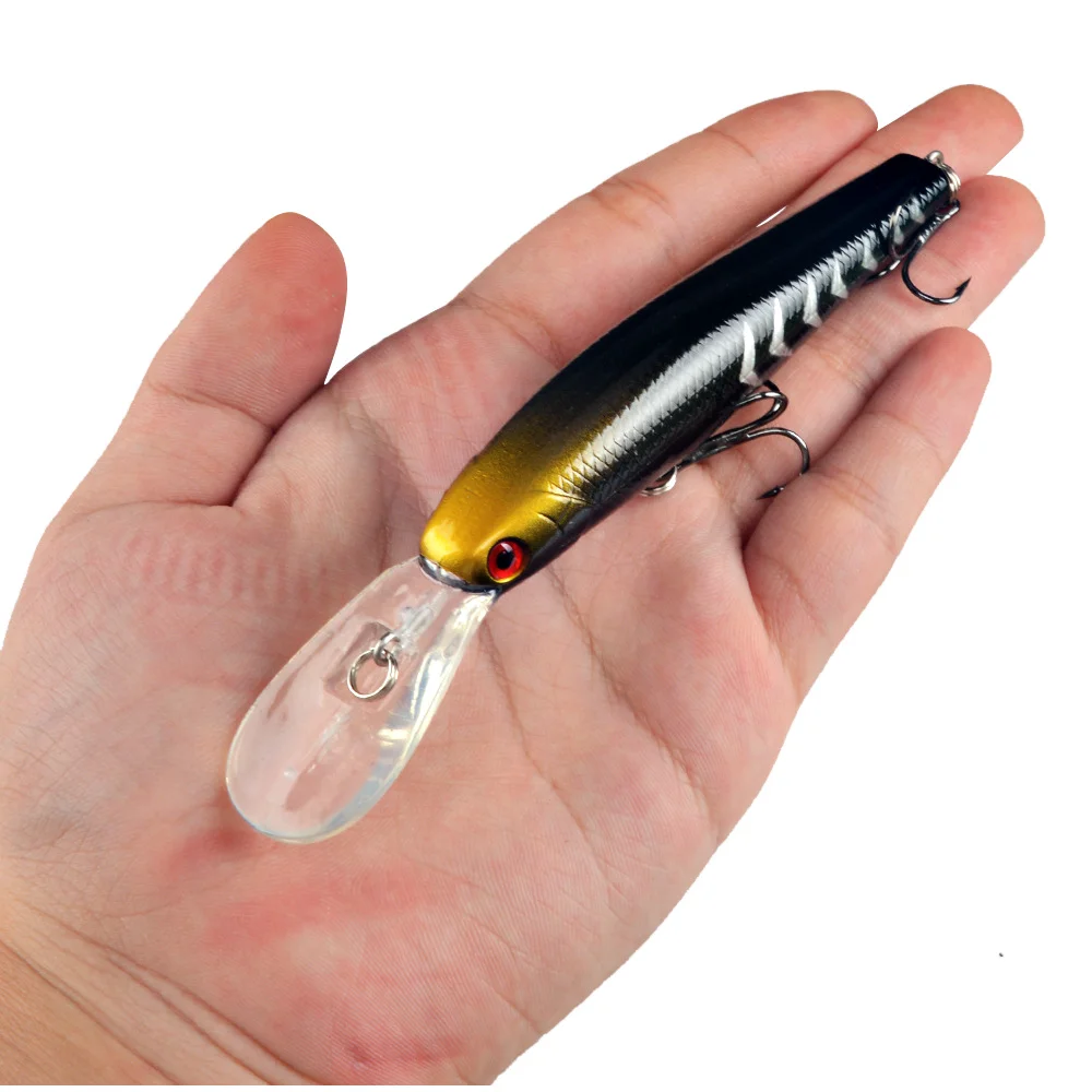 LureZ Bolt Fishing Lure in sleek black with silver highlights