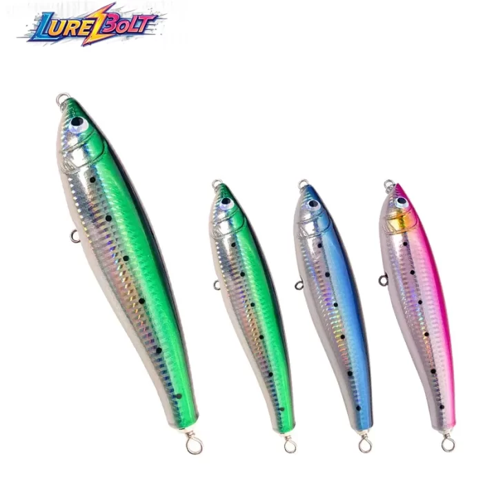 Realistic Fish-Shaped Hard Bait Lure for Saltwater & Freshwater Fishing