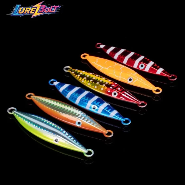 Luminous Long Metal Jig Lure for Deep Sea Slow Jigging