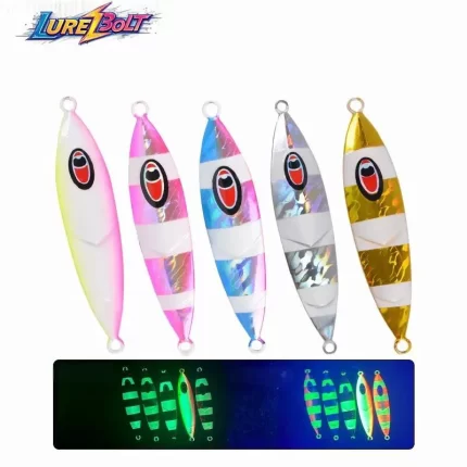 Squid-Shaped Metal Jig Lure for Saltwater Deep Sea Fishing