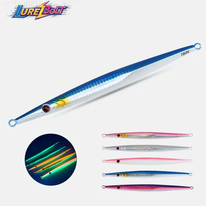 Glow in the Dark Metal Jig｜Best Slow Pitch Jigging Lure for Deep Sea Fishing