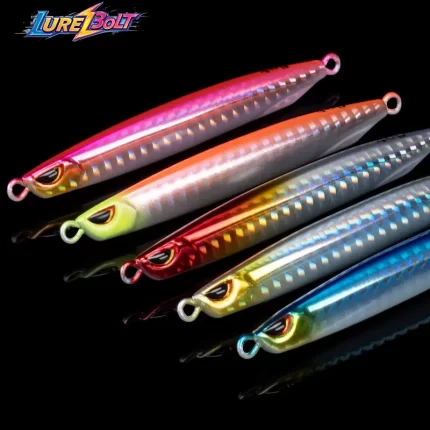3D Eye Luminous Jig | Reflective Metal Slow Jigging Lure for Deep Sea Fishing
