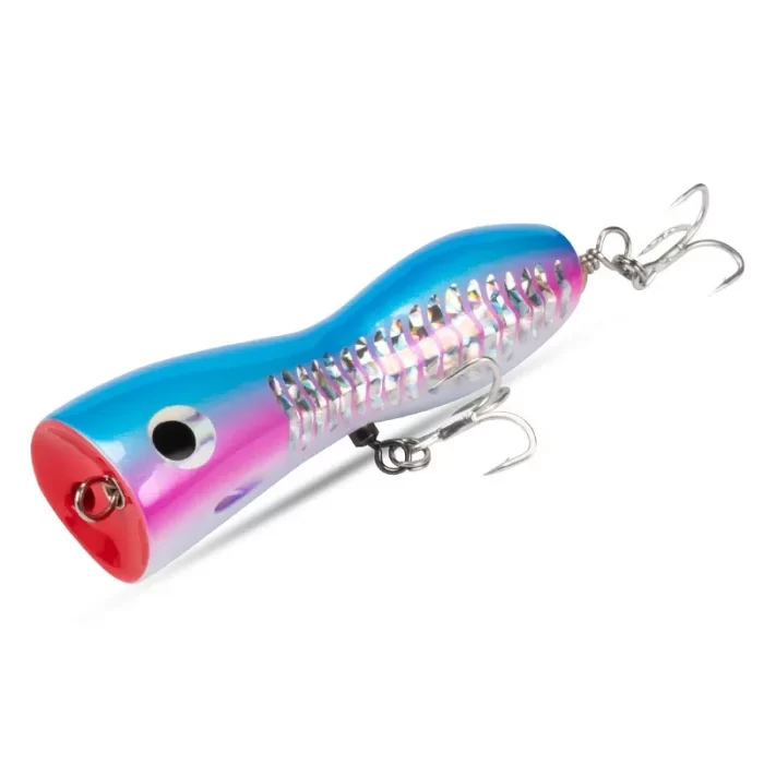 Reflective Popper Lure in Multi Colors – Hard Bait for Saltwater Predatory Fish - Image 5