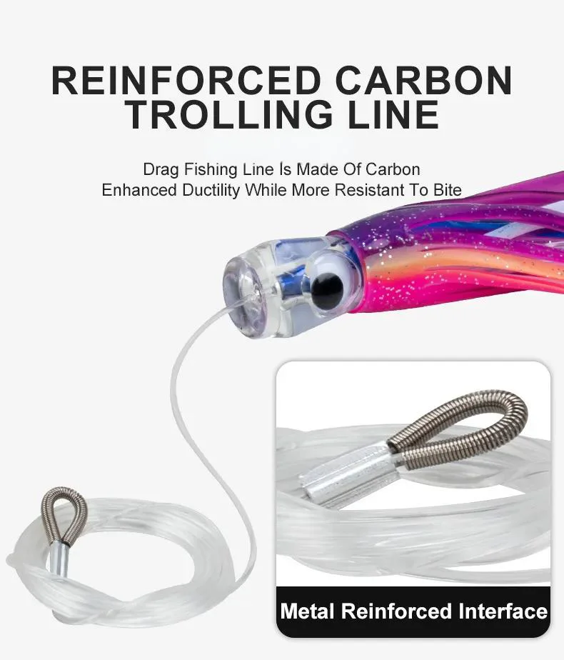  The flat beating hook body process enhances the hook's strength and increases the tension tolerance, making it more efficient.