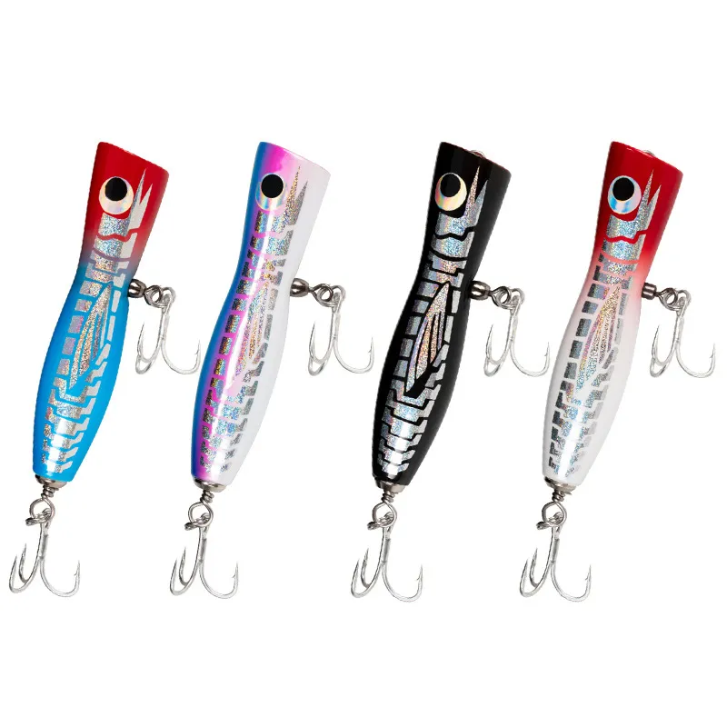 LureFoot logo and the WD121 Wooden Fishing Lure in multiple color options.